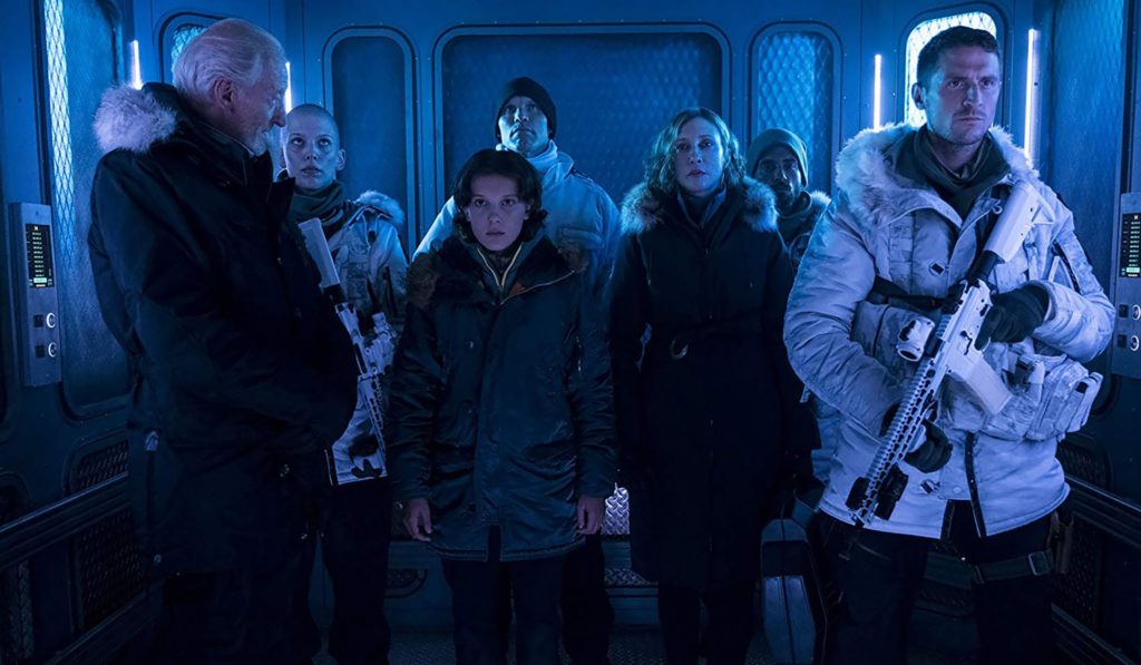 Charles Dance, Millie Bobby Brown, Vera Farmiga in Godzilla: King of the Monsters - Red River Horror