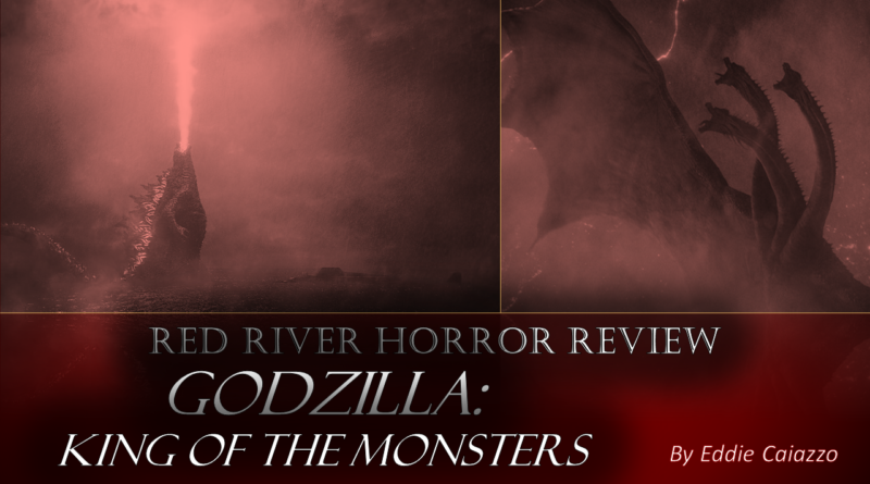 Godzilla King of the Monsters Cover - Red River Horror