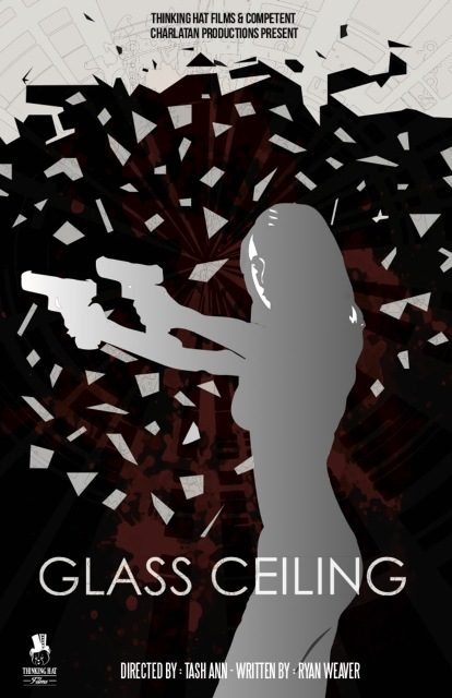 Glass Ceiling Poster - Red River Horror