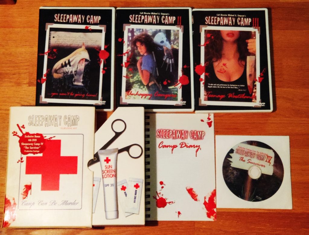 Sleepaway Camp Survival Kit DVD Box Set - Red River Horror
